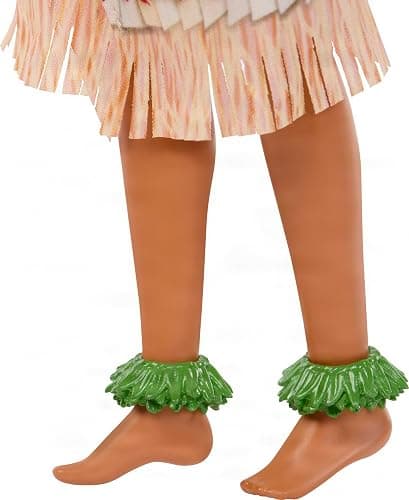 Mattel Disney Toys, Moana Doll with Removable Fashion, Wavy Hair & 4 Accessories, Posable & Collectible, Inspired by Live Action Movie thumbnail 5