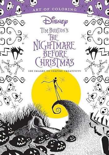 Art of Coloring: Tim Burton's The Nightmare Before Christmas: 100 Images to Inspire Creativity - Image 1