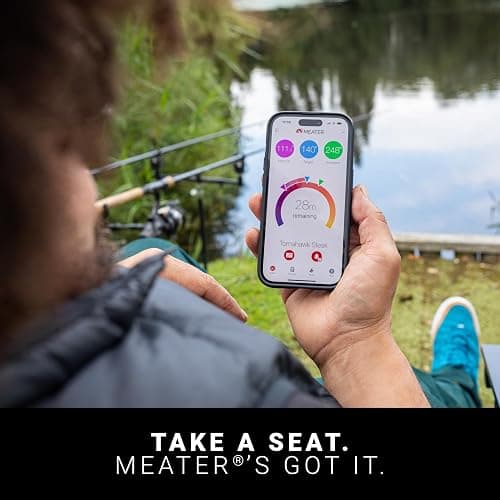 MEATER Pro Duo: Wireless Smart Meat Thermometer | 1000°F High Heat Resistance | Long Range | Dual Probes | Six Sensors | BBQ, Oven, Grill, Smoker, Air Fryer, Deep Fryer | iOS & Android App thumbnail 4