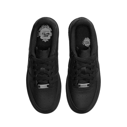 Nike Air Force 1 LE (Big Kid) Black/Black thumbnail 3