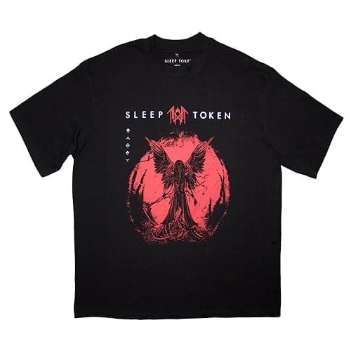 Sleep Token Take Me Back To Eden Limited Edition 999 Only Oversized Boxy T Shirt - Image 1