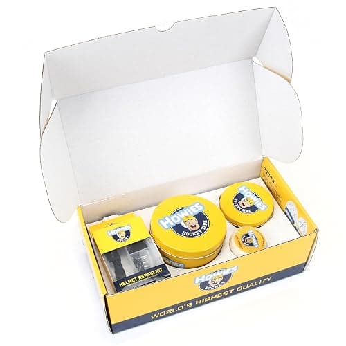 Howies Hockey Loaded Accessory Bag – Includes Stick, Grip, and Shin Pad Tape, Helmet Repair Kit, Fine Skate Stone and More! Ultimate Travel Bag and Gift for Hockey Players & Fans. thumbnail 3