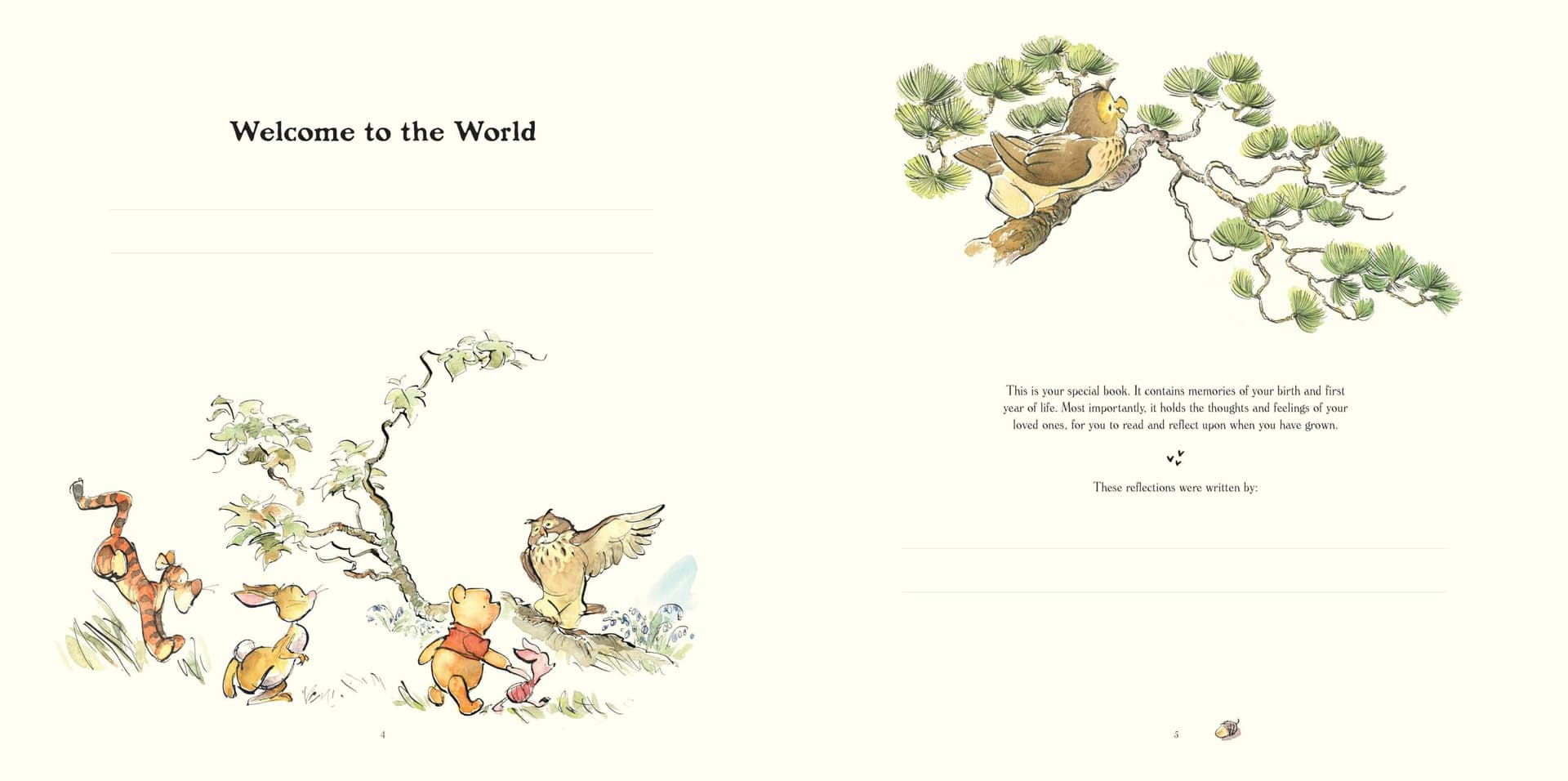 Winnie-the-Pooh’s Baby Record Book thumbnail 2