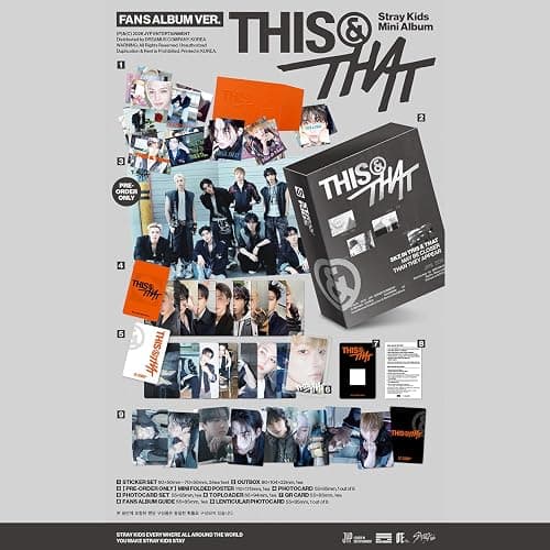 THIS AND THAT FANS ALBUM Ver. 2 Pin Badges + 5 Extra Photocards thumbnail 3