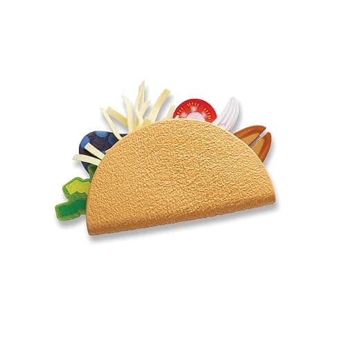 Melissa & Doug Fill & Fold Taco & Tortilla Set | Kitchen Accessories | Role Play | Toys for 2 Year Old boy | Toy Kitchen | Play Food | Toy Food | Pretend Play | Age +3 Years | Gift for Boy or Girl thumbnail 9