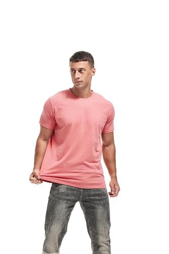 VEIISAR Crew Neck Tees Premium Men's T-Shirts - Soft and Fit Mens T-Shirt - Casual Stylish Tee for Men S - 4XL thumbnail 4