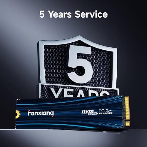 fanxiang 1TB NVMe SSD PCIe Gen 4 Gaming SSD for PS5, Up to 7000MB/s M.2 2280 SSD Compatible with PS5 Storage Expansion, Internal Solid State Drive for Gamers, Professionals, Creators S880E thumbnail 9