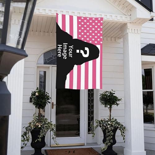 Custom Flag 3x5 Ft Pink Patriotic Decor Room Flag thumbnail 6