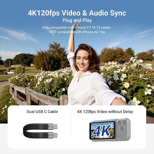 NEEWER 4" Phone Vlog Selfie Monitor Screen, Smartphone Back Camera Monitor with Remote for YouTube TikTok Video Streaming thumbnail 8
