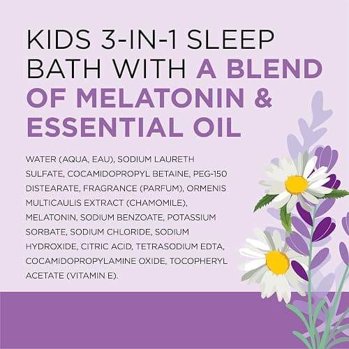 Dr Teal's Kids 3-in-1 Sleep Bubble Bath, Body Wash & Shampoo with Melatonin & Essential Oil, Lavender Scent, 20 fl oz (Pack of 3) thumbnail 10