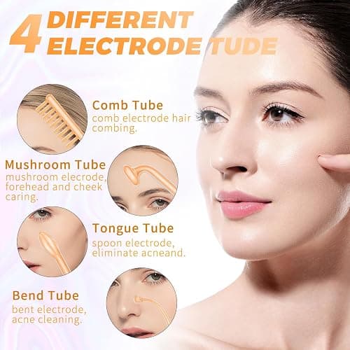 MYSWEETY High F Rrequncy Portable Handheld Facial Skin Care Wand Machine thumbnail 3