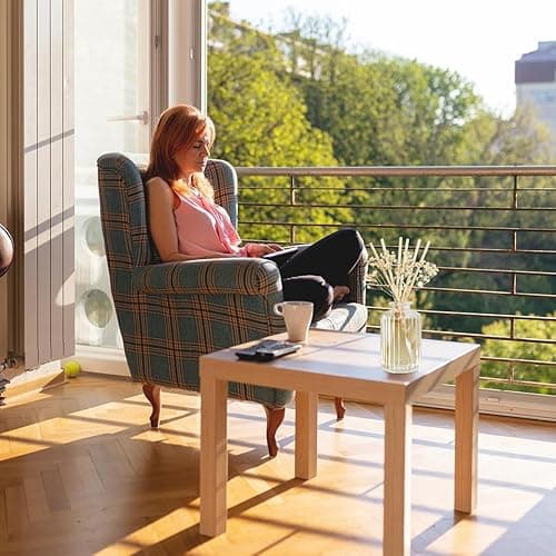 Feny Fresh Reed Diffuser Set with Preserved Real Flower & Reed Diffuser Sticks,5.9oz,Clean Linen Scent Fragrance Essential Oil Scented Diffuser for Bedroom Bathroom Home Decor & Office Décor - Clean Linen thumbnail 7