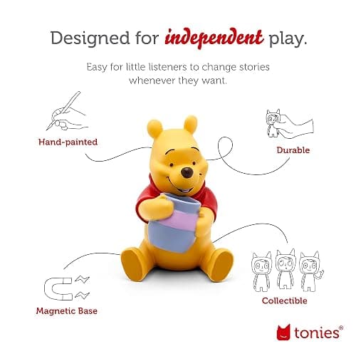 Tonies Winnie The Pooh Audio Toy Figurine from Disney thumbnail 4