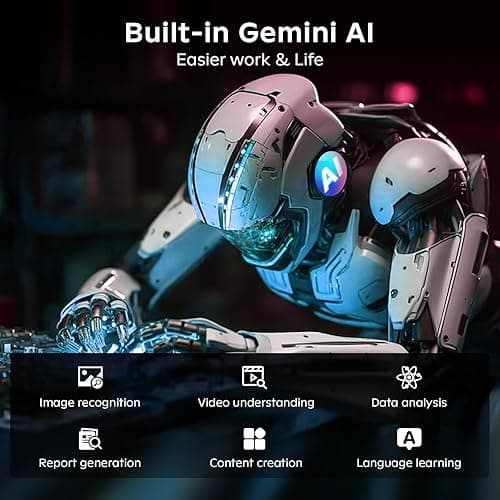 Android 16 Tablet 11 Inch with Gemini AI, T7250 Octa-Core, 24GB RAM + 256GB ROM /2TB TF, 16MP+8MP, 1920x1200 IPS HD Display, 8000mAh, Widevine L1, GPS, 2 in 1 Tablets with Keyboard Mouse Stylus thumbnail 3