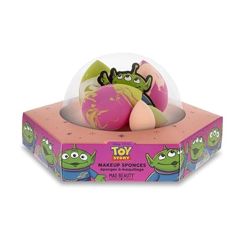 Disney Pixar Toy Story Makeup Sponges | Officially Licensed | 5 Piece Makeup Sponge Set | 3 Large & 2 Mini | Blending Sponge | UFO Gift Box | Mad Beauty thumbnail 3