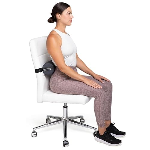 OPTP The Original McKenzie Lumbar Roll – USA-Made Low Back Lumbar Support for Office Chair & Car Seat Back Support Cushion. The Preferred Lumbar Pillow by Physical Therapists - Firm Density thumbnail 4