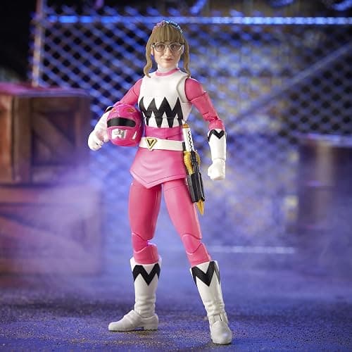 Power Rangers Lightning Collection Lost Galaxy Pink Ranger 6-Inch Premium Collectible Action Figure Toy with Accessories, Kids Ages 4 and Up thumbnail 9