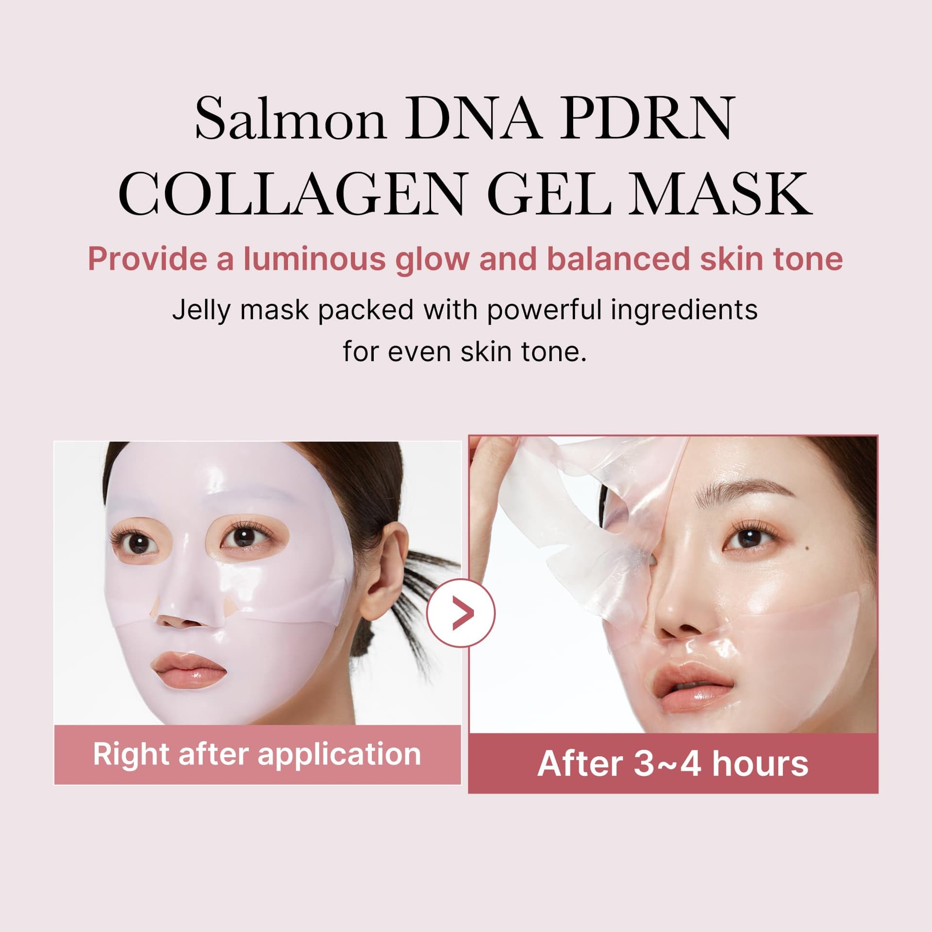 PDRN PINK COLLAGEN GEL MASK (4EA) thumbnail 4