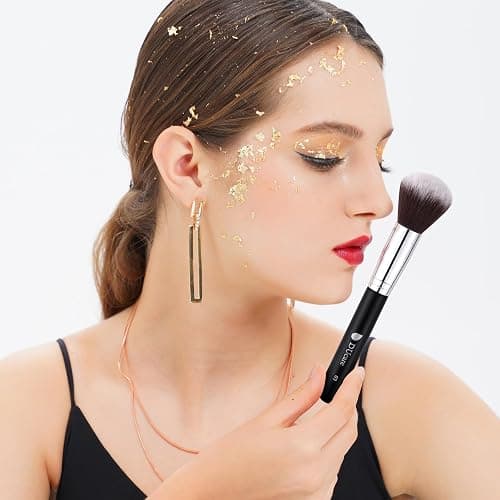 DUcare Pennelli Make Up Set 15Pcs Pennelli Trucco Professionali Set di pennelli da trucco con del sacchetto Case thumbnail 2