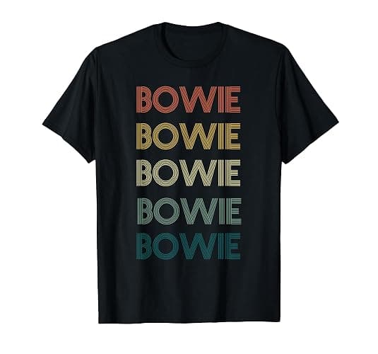 Bowie Maryland Pride Vintage State MD Retro 70s T-Shirt - Image 1