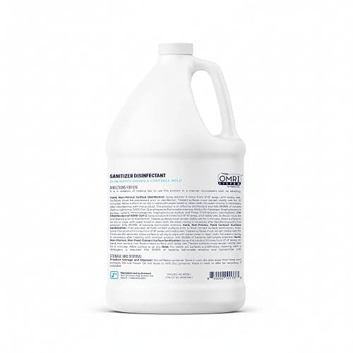 BRIOTECH Sanitizer Disinfectant Hypochlorous, Nursery, 1 Gallon Refill | Kill 99.99% of viruses, bacteria, control mold, eliminate odor, gentle for nursery, play rooms, food contact surfaces thumbnail 7