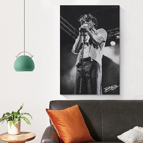 CZNBYYDSJH Benson Boone Poster Vintage Music Singer Canvas Wall Art Aesthetic Decorative Painting Living Room，Cafes, Restaurants And Hotelsstyle 12x18inch(30x45cm) thumbnail 4