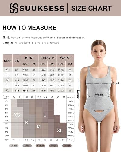SUUKSESS Women Padded Cotton Ribbed Tank Tops Casual Summer Going Out Sleeveless Scoop Neck Basic Cami Tops thumbnail 6