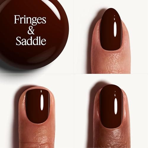 essie Nail Polish, Salon-Quality Brown Nail Polish, Boho Rodeo, Vegan, Fringes & Saddles, 0.46 fl oz thumbnail 3