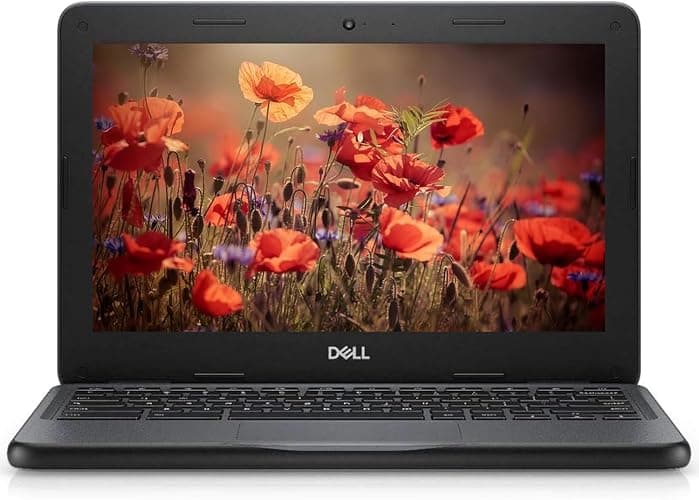 Dell Chromebook Laptop 3100 2-in-1 Computer, 11.6 inch Touchscreen PC, Intel Celeron N4000, 4GB RAM, 32GB SSD, Type-C, Japaness Keyboard, Chrome OS (Refurbished) thumbnail 9