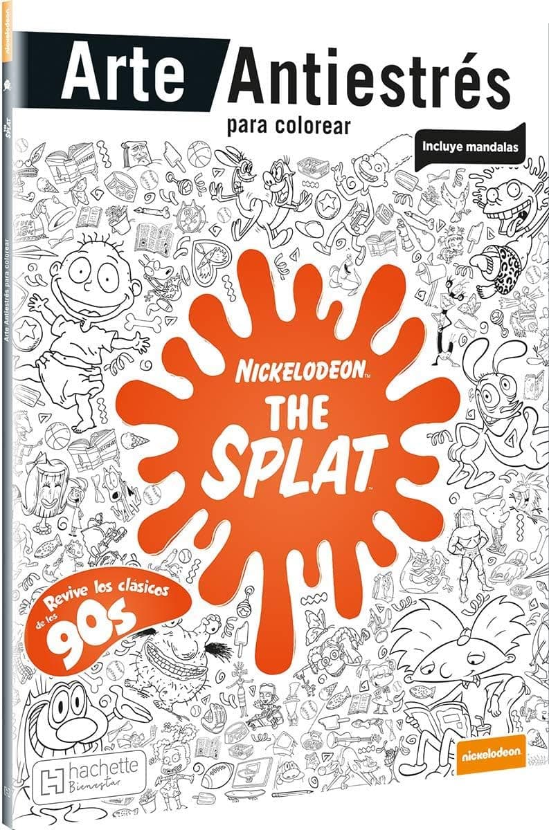 Arte Antiestrés Para Colorear Splat thumbnail 3