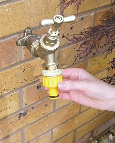 HOZELOCK - Outdoor Tap Connector ø 21mm - 26,5mm (1/2"- 3/4") : For Threaded Outdoor Taps, Watertight Connector, Adaptor to Connect a Garden Hose to the Tap, Easy and Robust [‎2175P9000] thumbnail 2