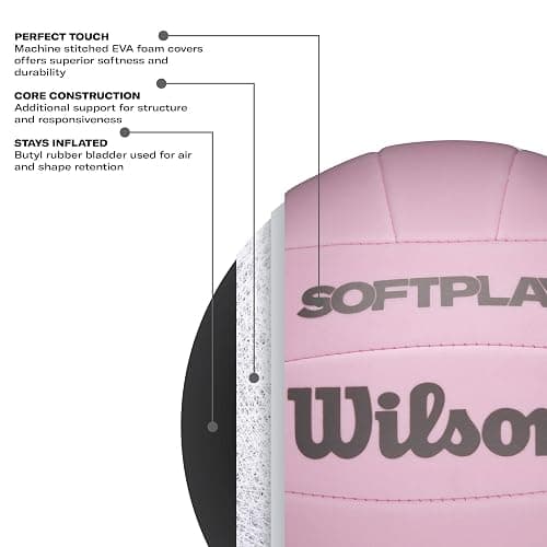 WILSON Soft Play Volleyballs - Official Size thumbnail 5