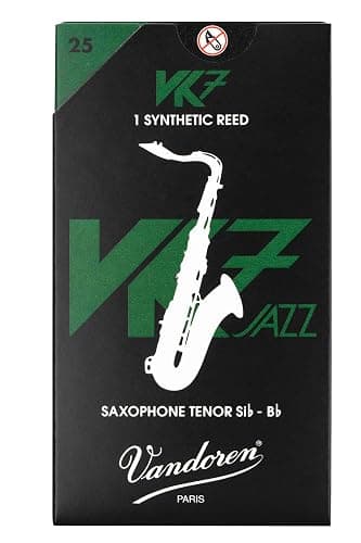 Vandoren VK7 Jazz Synthetic Tenor Saxophone Reed, Strength 25 - Image 1
