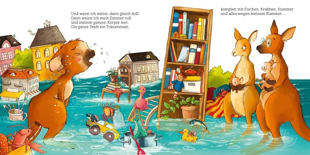 Und was fühlst du, Känguru?: Ein Mutmachbuch für alle gefühlsstarken Kinder | Liebevolles Pappbilderbuch, das Kindern ab 2 dabei hilft, mit ihren Gefühlen umzugehen thumbnail 3