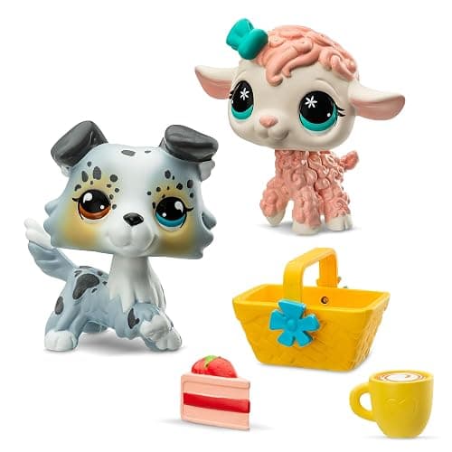 Littlest Pet Shop - Pet Pairs Bundle 4 Pack - Series 4 - Gen 7 Authentic LPS Bobble Head Toy Figure, Collectible Toy Animal, Ages 4+ thumbnail 8