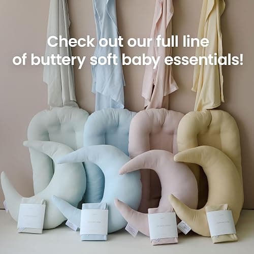 snuggle me Organic Nursing Pillow - Bottle & Breastfeeding Pillow with Organic Cotton Cover & Fiberfill, Machine Washable, Newborn Essentials Must Haves (Natural) - Natural thumbnail 7