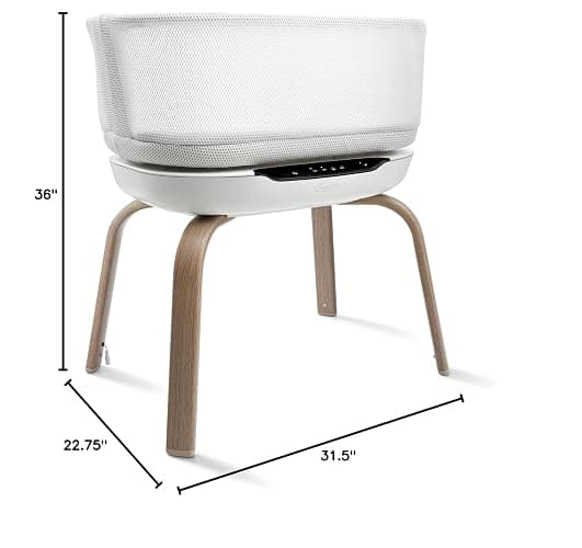 Graco SmartSense Soothing Baby Bassinet | SmartSense Soothing Bassinet, Detects & Responds to Cries, Gentle Rocking Motion, Newborn to 6 Months, Safe Sleep Environment thumbnail 2