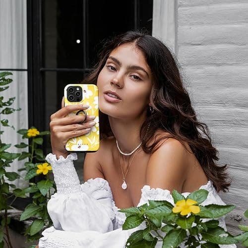 BURGA Phone Case for iPhone 15 - Cute, Trendy, Aesthetic, Pattern Phone Cover, Hard Shell Protection - fits Apple iPhone 15 Case for Women and Men thumbnail 5