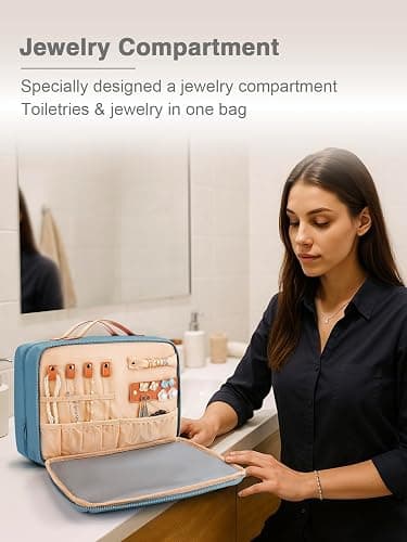 Travel Makeup & Jewelery bag thumbnail 4