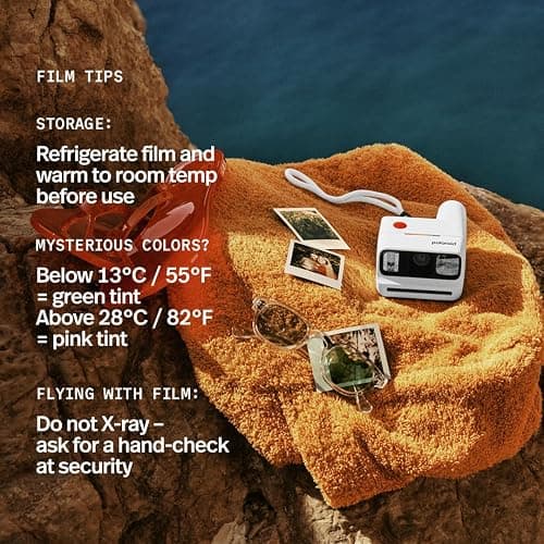 Polaroid Go Color Film - White Frame - 16 Photos (6017) - Go Mini Film is only Compatible with Polaroid Go Cameras (Not Compatible with Polaroid I-Type Now Cameras) thumbnail 6