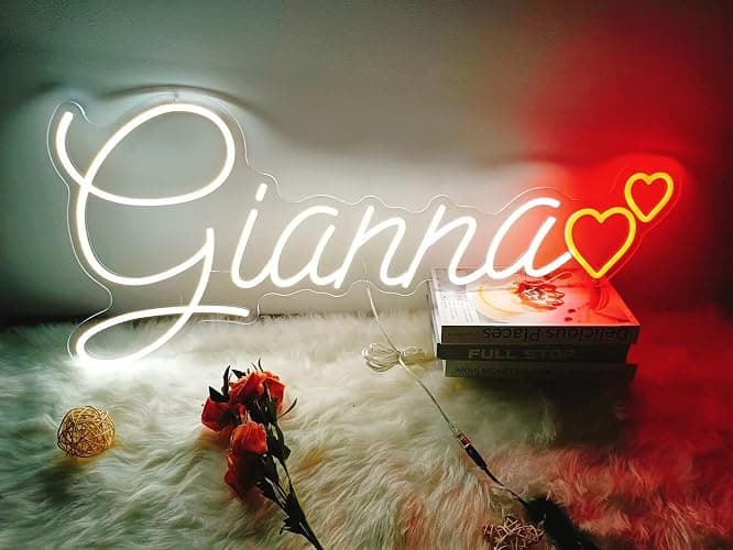Custom Neon Sign for Wall Decor,Room decor,LED Neon Sign Customizable for Wedding,Birthday Gift,Girlfrend,Party,Salon,Bar,Home Decorations,Bedroom,Personalized Family Name ligh,christmas gift, thumbnail 2