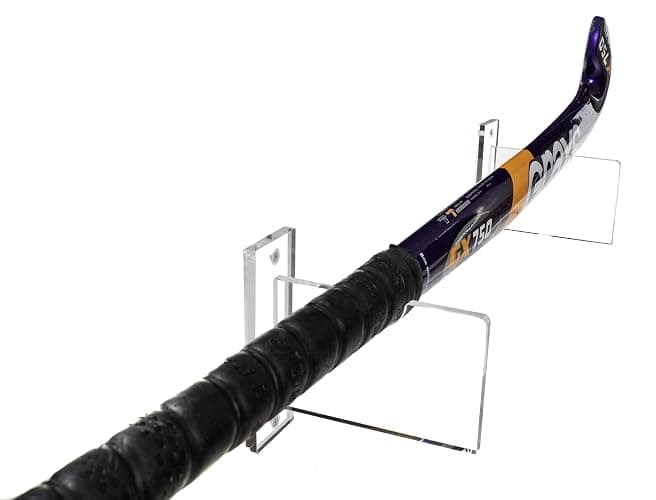 Better Display Cases Acrylic Standard Size Field Hockey Stick Wall Mount (A023-SS) thumbnail 3