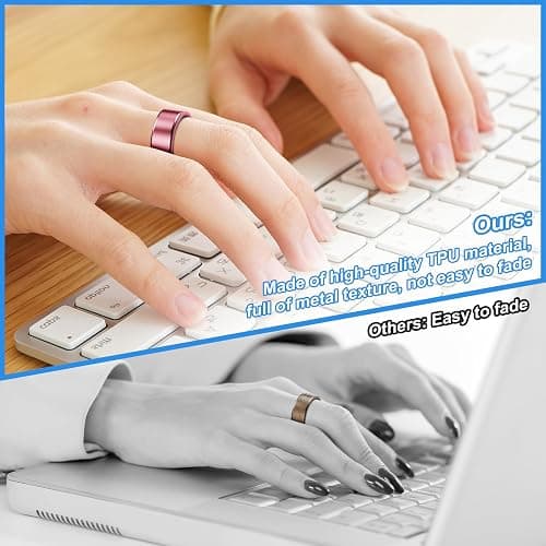 Hexasider 5 Pack Ring Cover Compatible with Oura Ring Gen 4/Oura Ring Gen 3 Horizon/Heritage, Abrasion-Resistant TPU Case for Oura Ring Protector Accessories for Oura Size 9 thumbnail 4