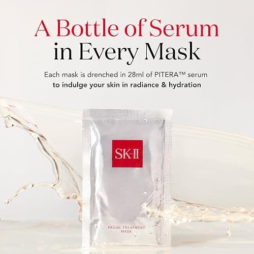 SK-II Facial Masks - Brightening Face Mask Sheets to Help Improve Tone, Texture & Radiance - Anti-Aging Treatment for Replenished Moisture & Visibly Healthier Skin thumbnail 3