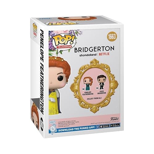 Funko POP! TV: Bridgerton - Penelope Featherington - 1/6 Quote Für Seltene Chase-Variante - Vinyl-Sammelfigur - Geschenkidee - Offizielle Handelswaren - Spielzeug Für Kinder Und Erwachsene - TV Fans thumbnail 3