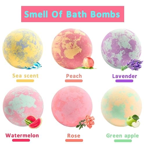 Unicorn Bath Bombs with Surprise Inside for Kids Girls, Bath Bombs Surprise Birthday Gifts Unicorn Gifts for Kids Girls with Jewelry Toys Inside thumbnail 2
