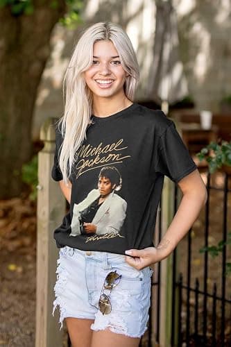 Michael Jackson MJ Thriller Album Graphic T Shirt Men or Women thumbnail 3
