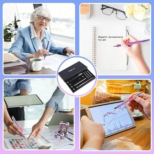 Fidget Pen Gifts For Teenage Girls - Magnetic Pen Cool Gadgets Teen Boys Gift Ideas - Magnet Pen Cool Things For Adults Kids Teens - Best Gift For 10 11 12 13 14 15 Year Old Boy - Novelty Toy For 8-12 thumbnail 7