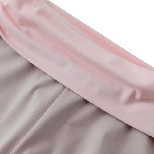 Fold Over Yoga Pants for Women Wide Leg Sweatpants Lounge Low Waist Flare Leggings Bell Bottoms Teen Girls Pants thumbnail 5