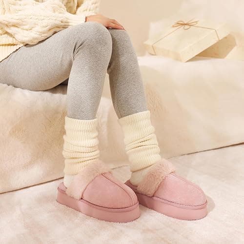 Litfun Women's Fuzzy Slippers  thumbnail 2